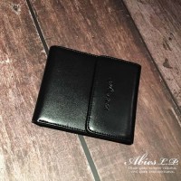 ABIES L.P. 日本製薄い財布 メンズ 二つ折り革財布